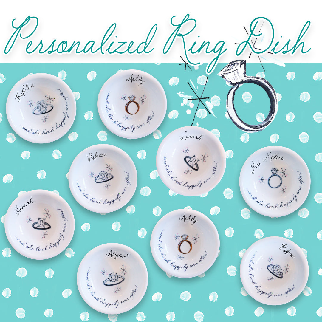 Personalized Ring Dish Timree